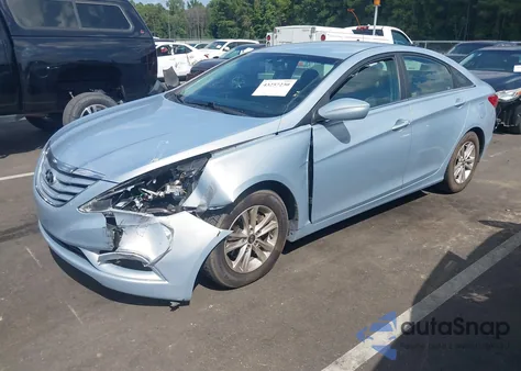 2013 Hyundai Sonata Gls z USA, uszkodzony, nr VIN 5NPEB4AC0DH620968